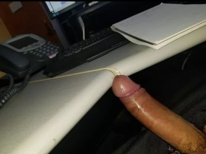 Just relaxing a little at work