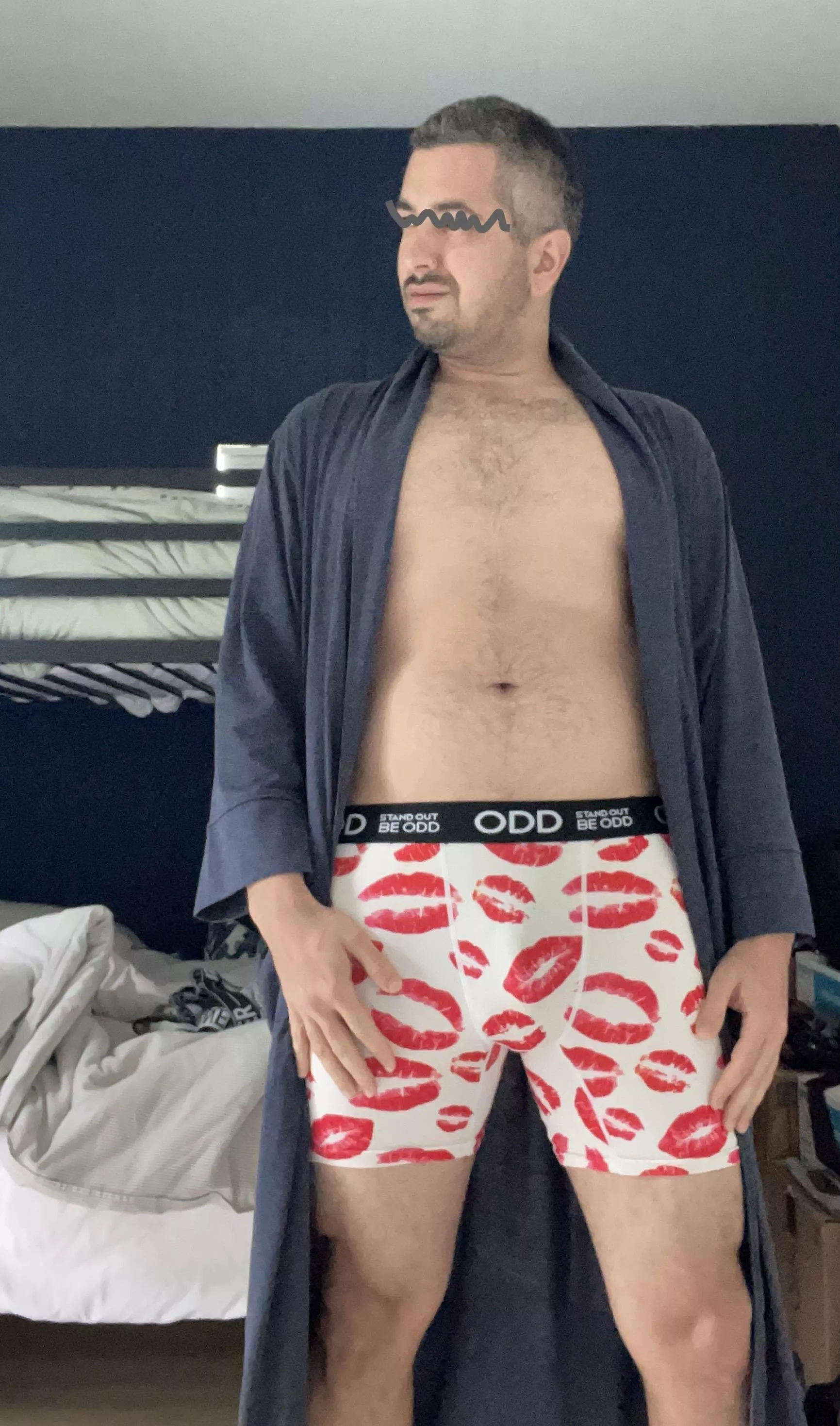 Kiss me All Over, not just down there!