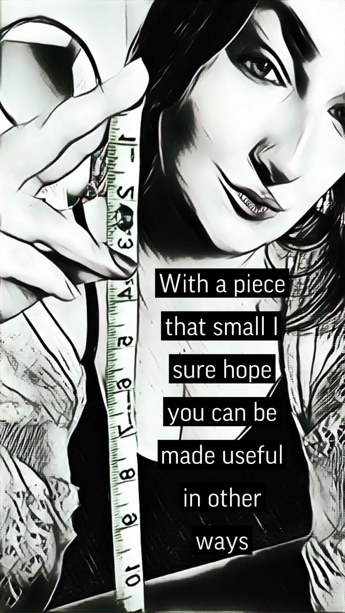 Let’s lock that nub away and I’m sure I’ll find more ways to make you useful to me 😏