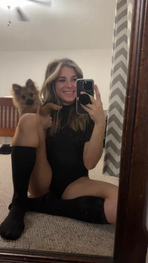 Me and my puppy are feelin this [F]riday