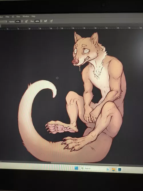 New piece in progress (sketch - 70% finished)