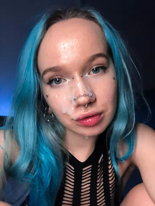 Oh, yeah, let more down on my face.