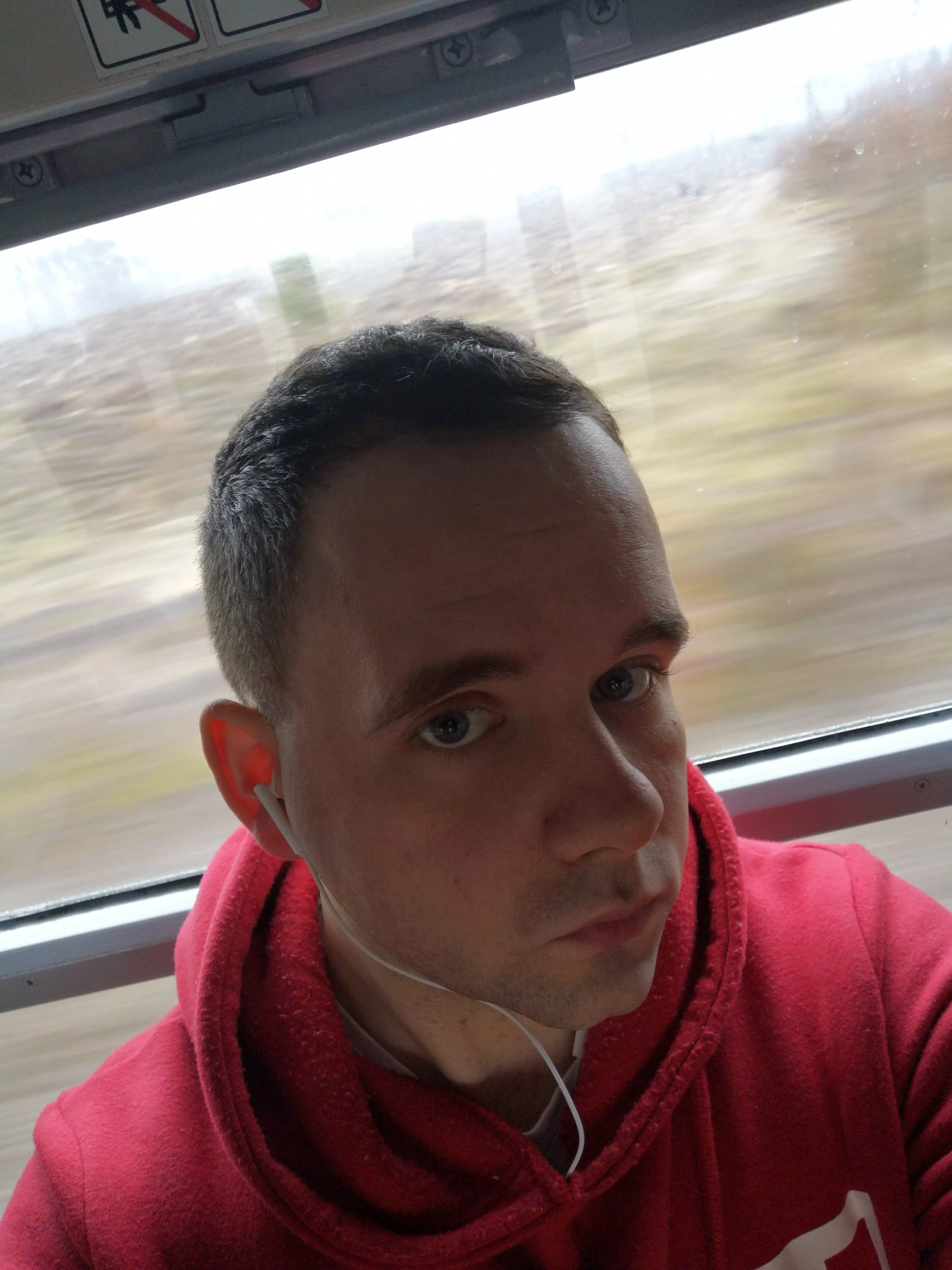 On my way home. Long journey ahead. Siiigh