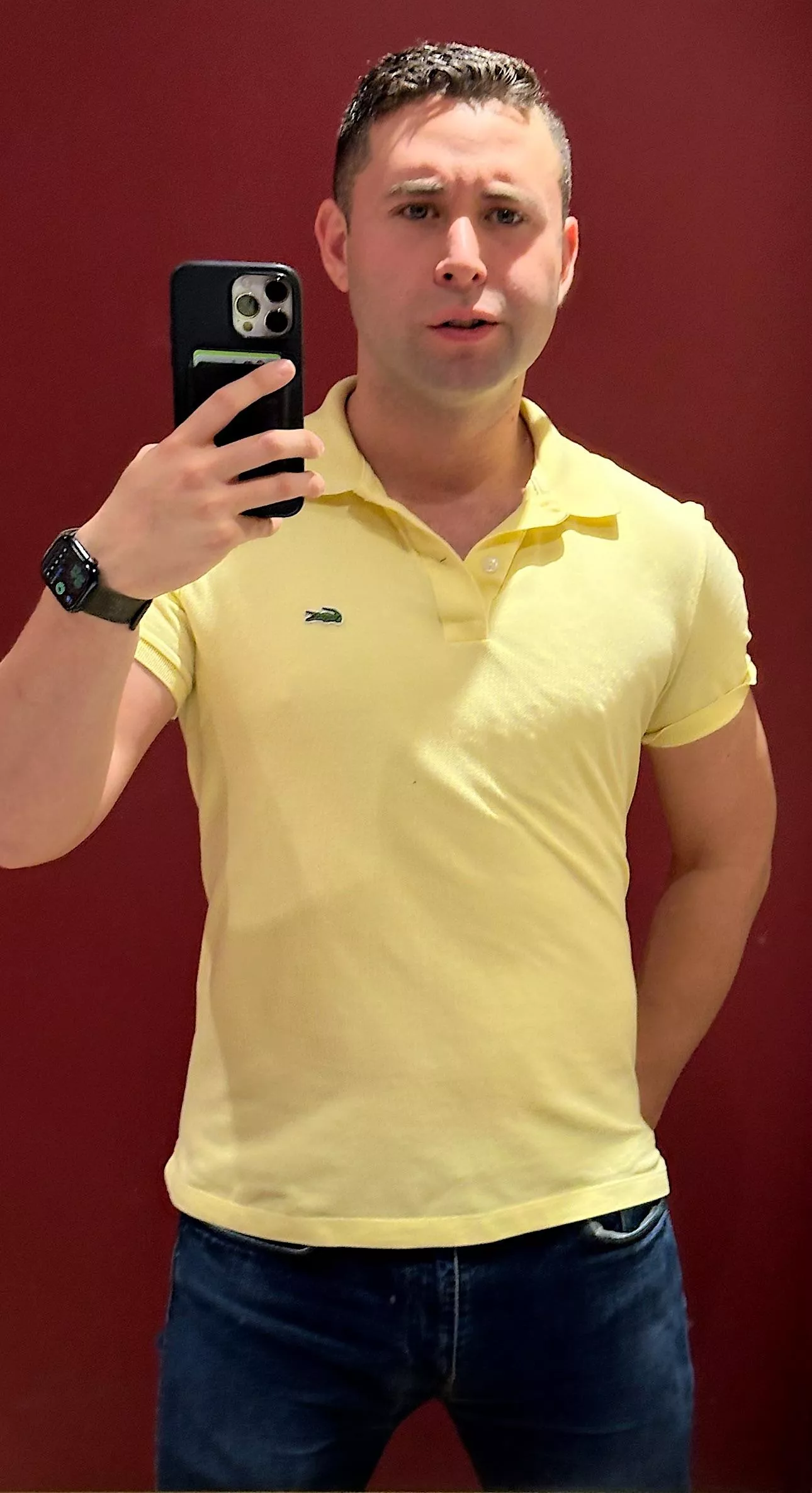 One day I’ll fill out this polo a bit more!