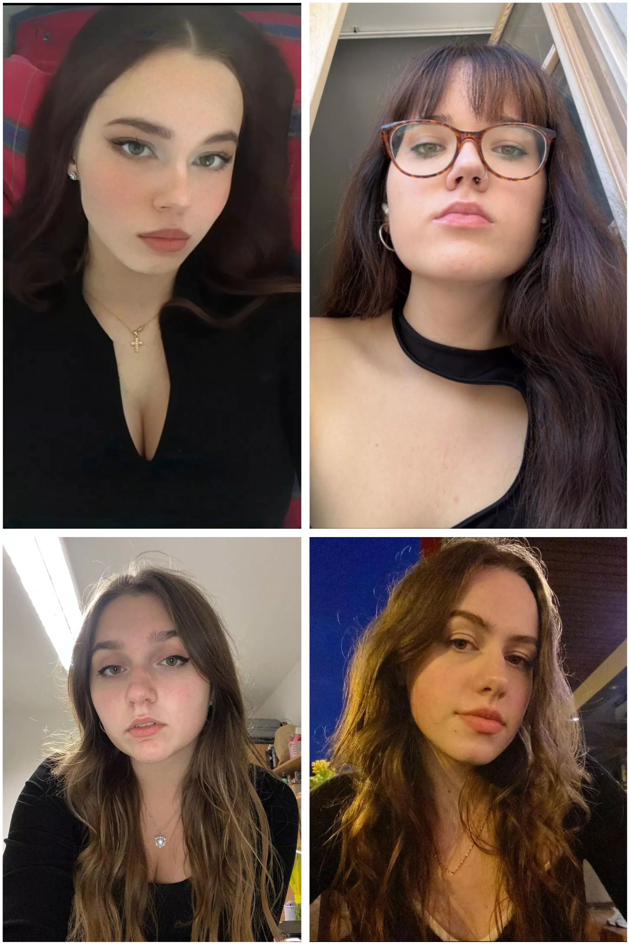 Pick one of these [4] cuties to take your load. Top 1 2 bottom 3 4