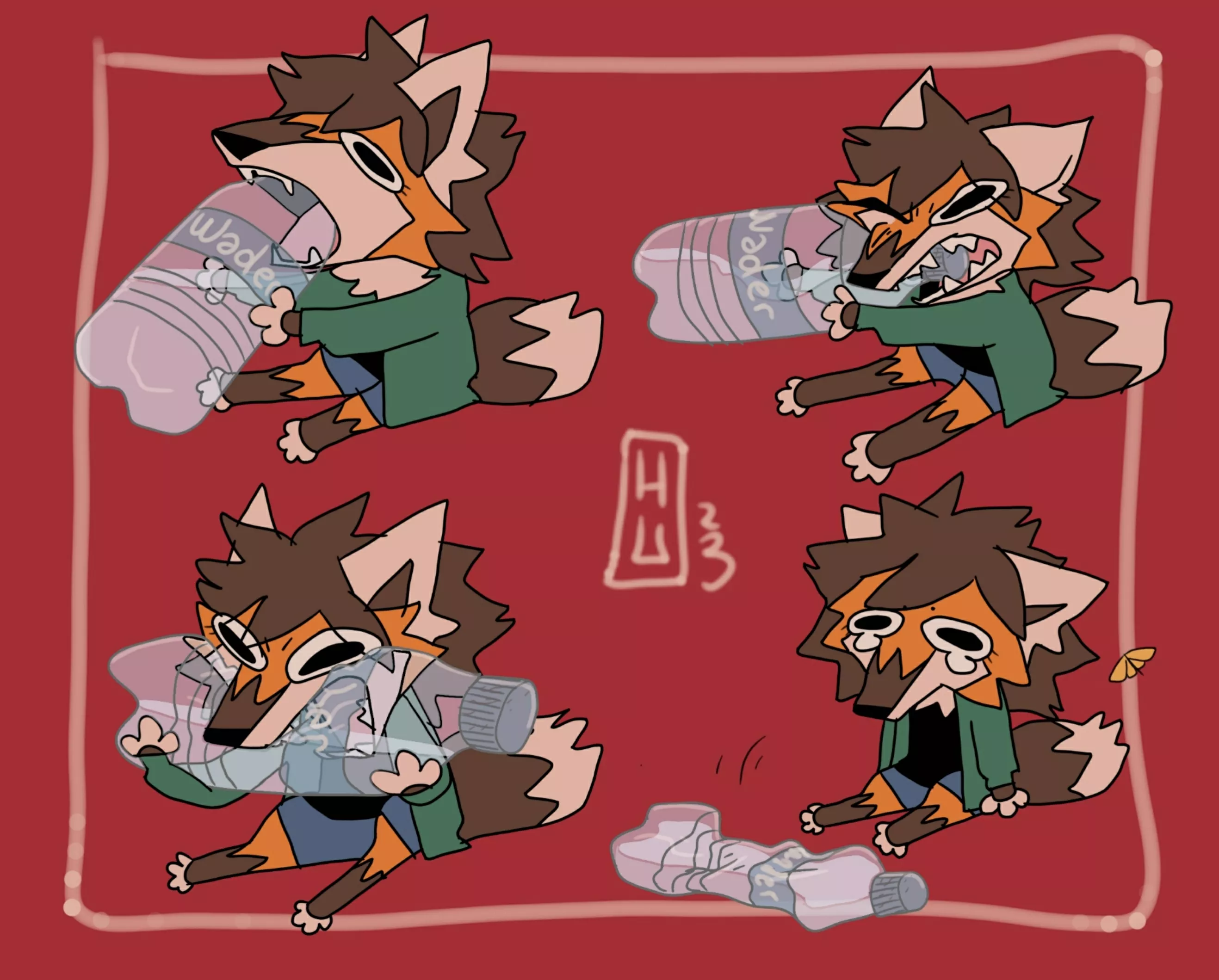 Plastic Bottle Crunching Sounds