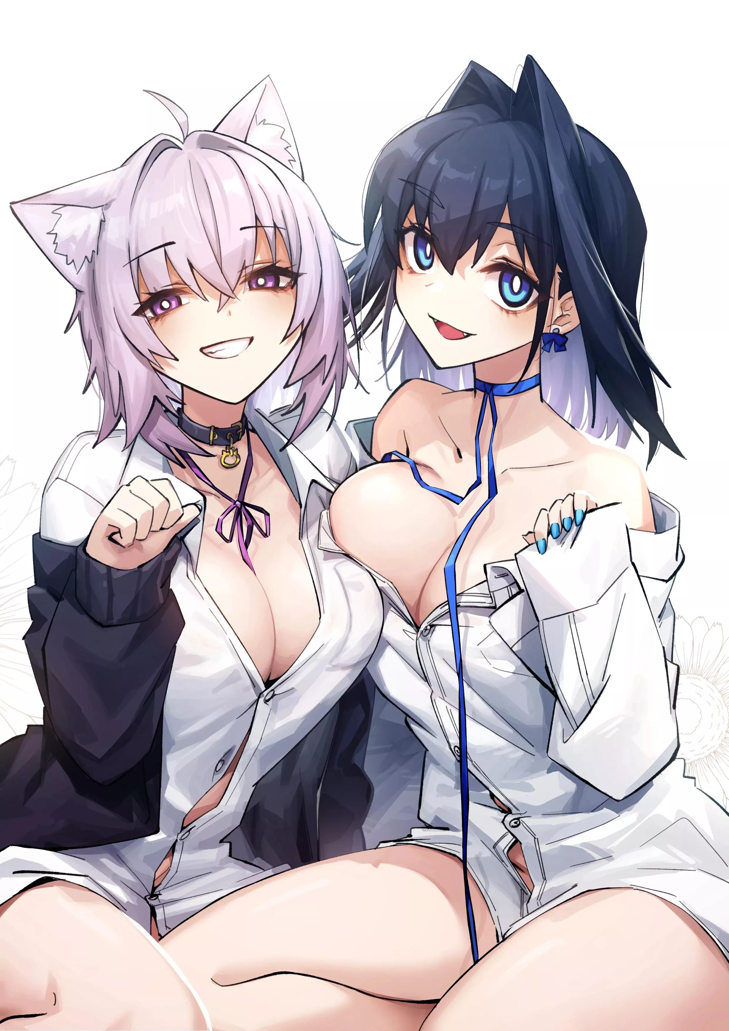 Practicing there cat pose [Hololive]