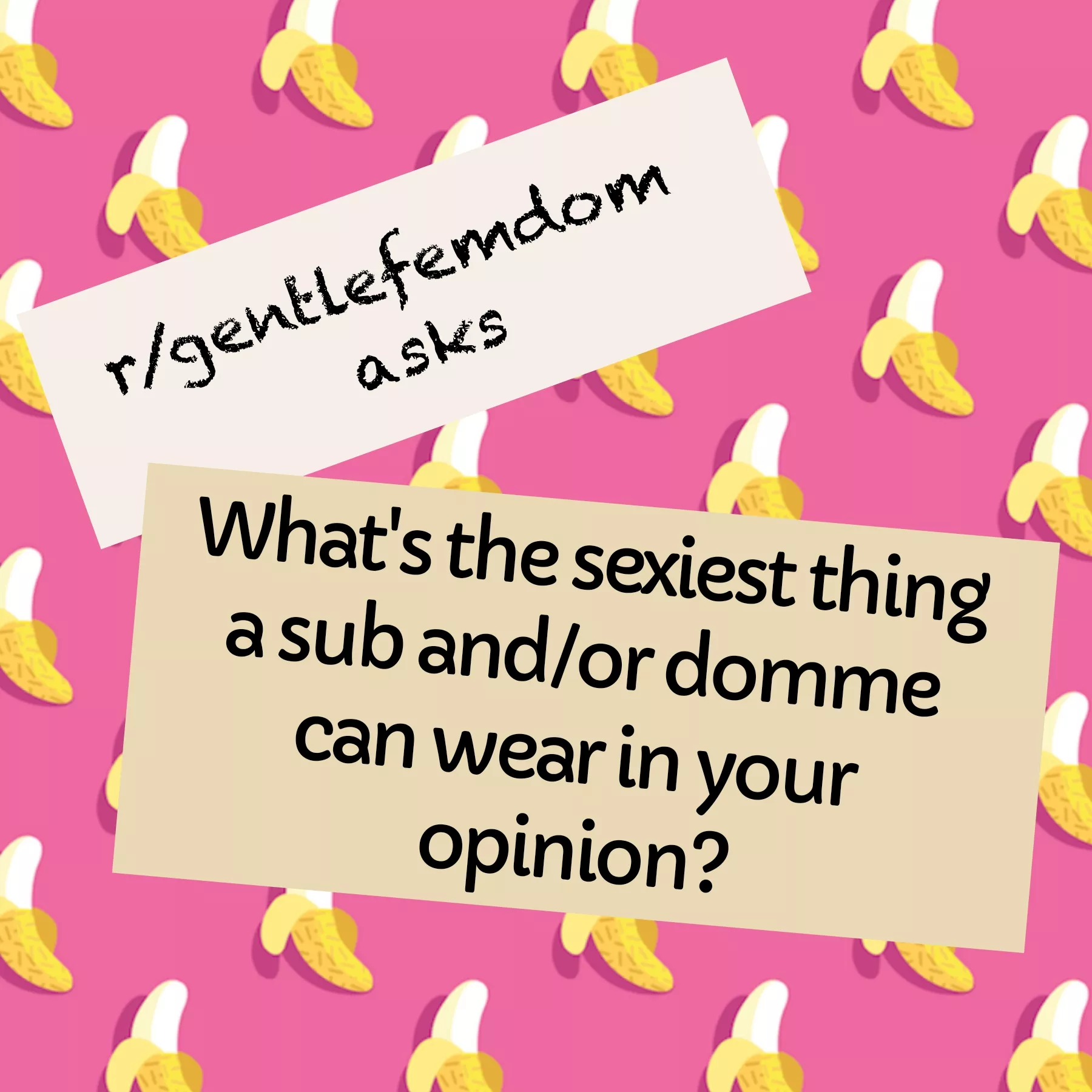 Question of the week is here!