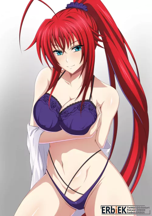 Rias Gremory (Highschool DXD) by minaisu