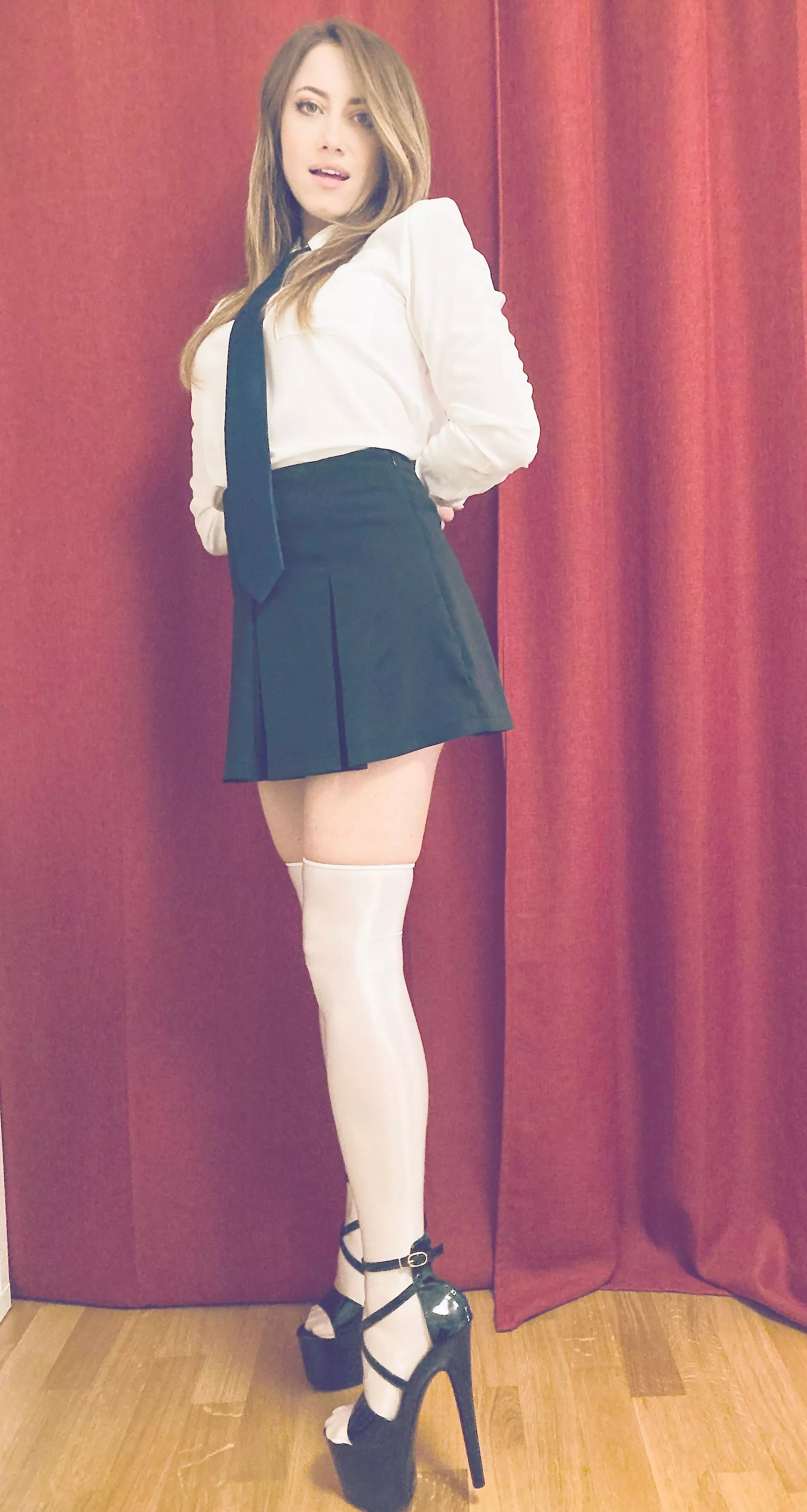 Schoolgirl skirt