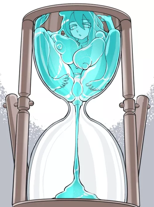 Slime Girl Hourglass