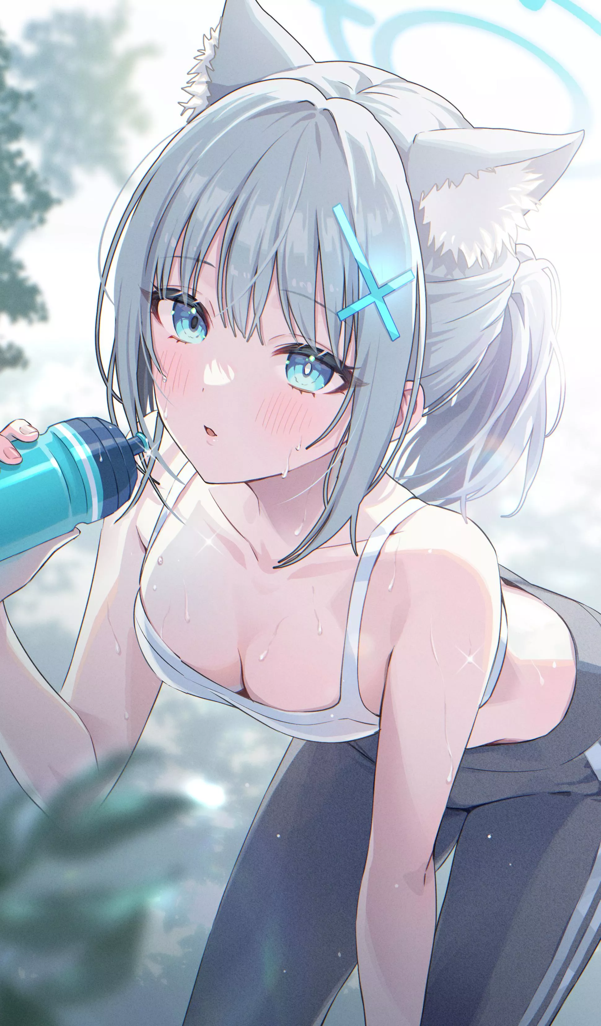 Sweaty Shiroko