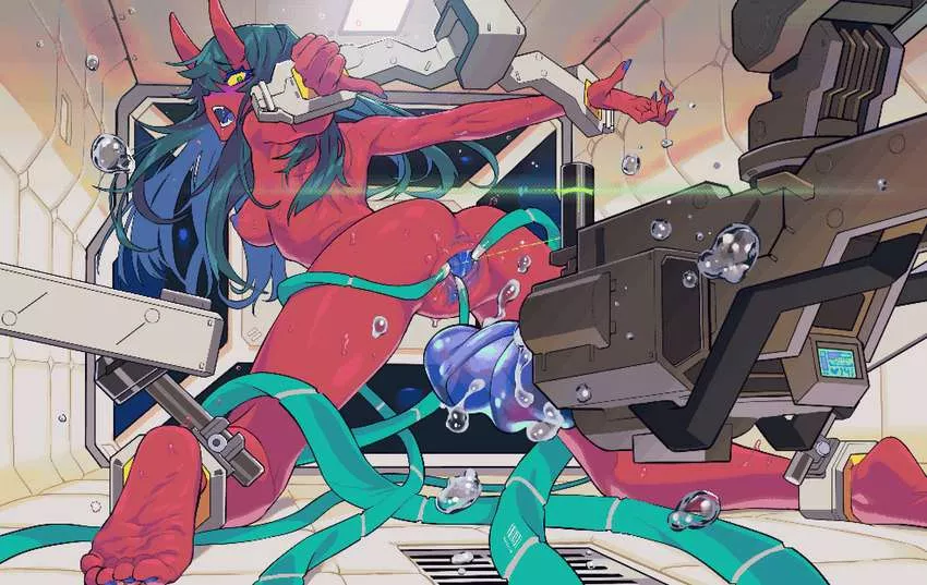 The tiefling's experiments are going well~