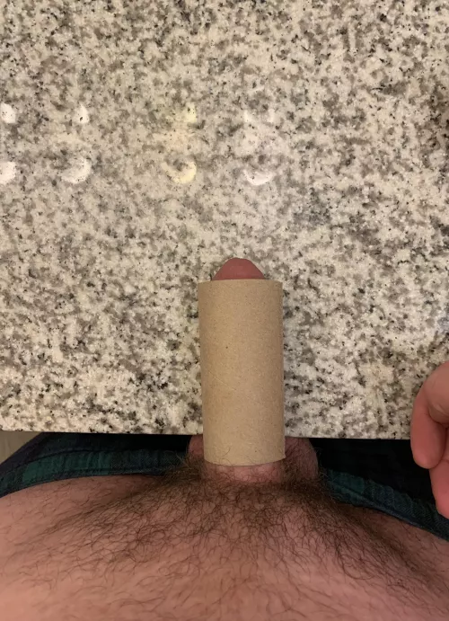 TP roll test. Fitting while hard is good, right?