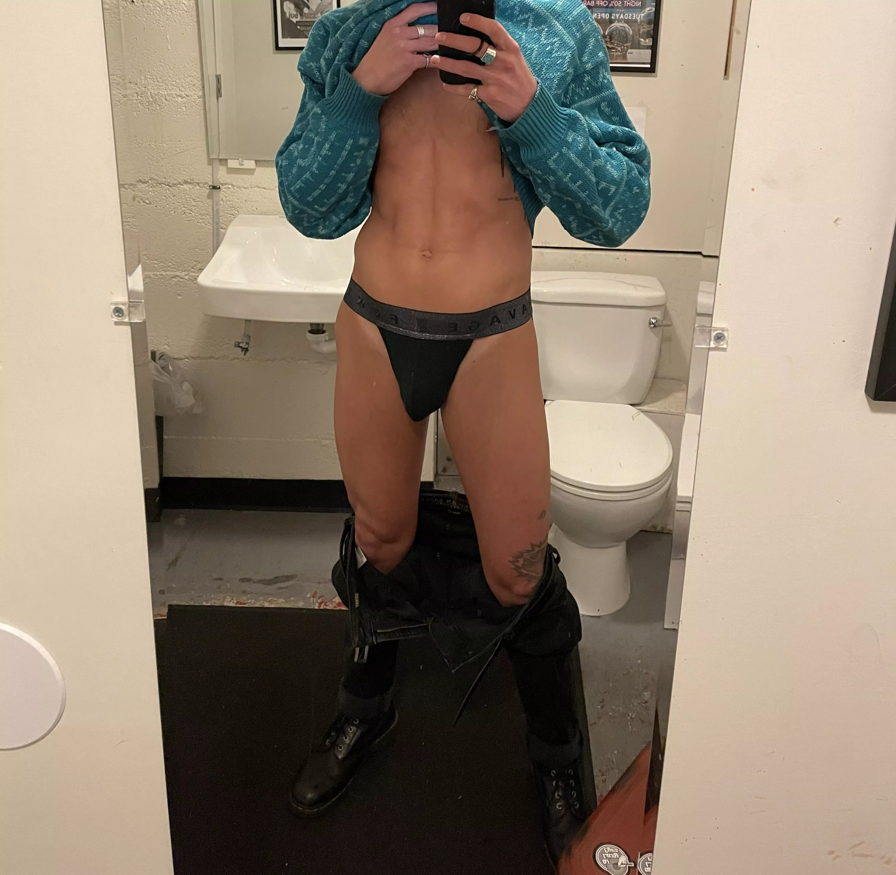 What would you do if you pulled my pants down and I was wearing these? 😝