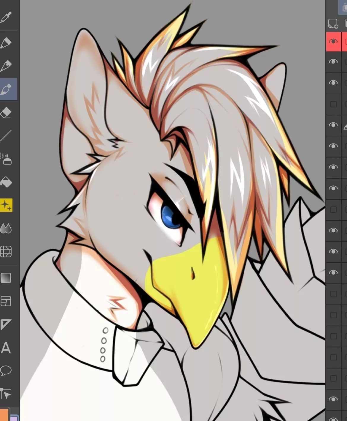 Working on a commission for a mousepad ^^