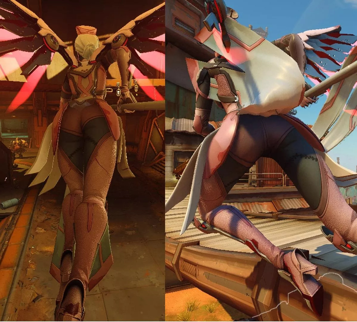 Zombie Mercy Upskirt