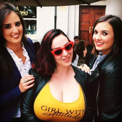 A girl with A-tit- tude