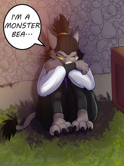 A Monster (Art by me)