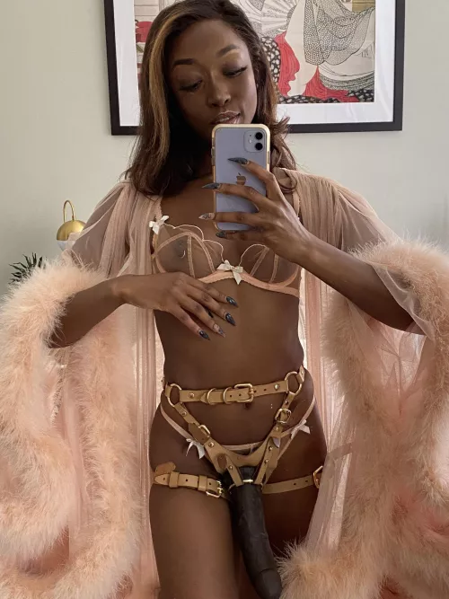 Angel with a Strap-On