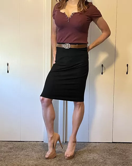 Can’t believe I only just discovered this sub. High heels are the best part for me. If I’m not in heels, what’s the point? 🥰