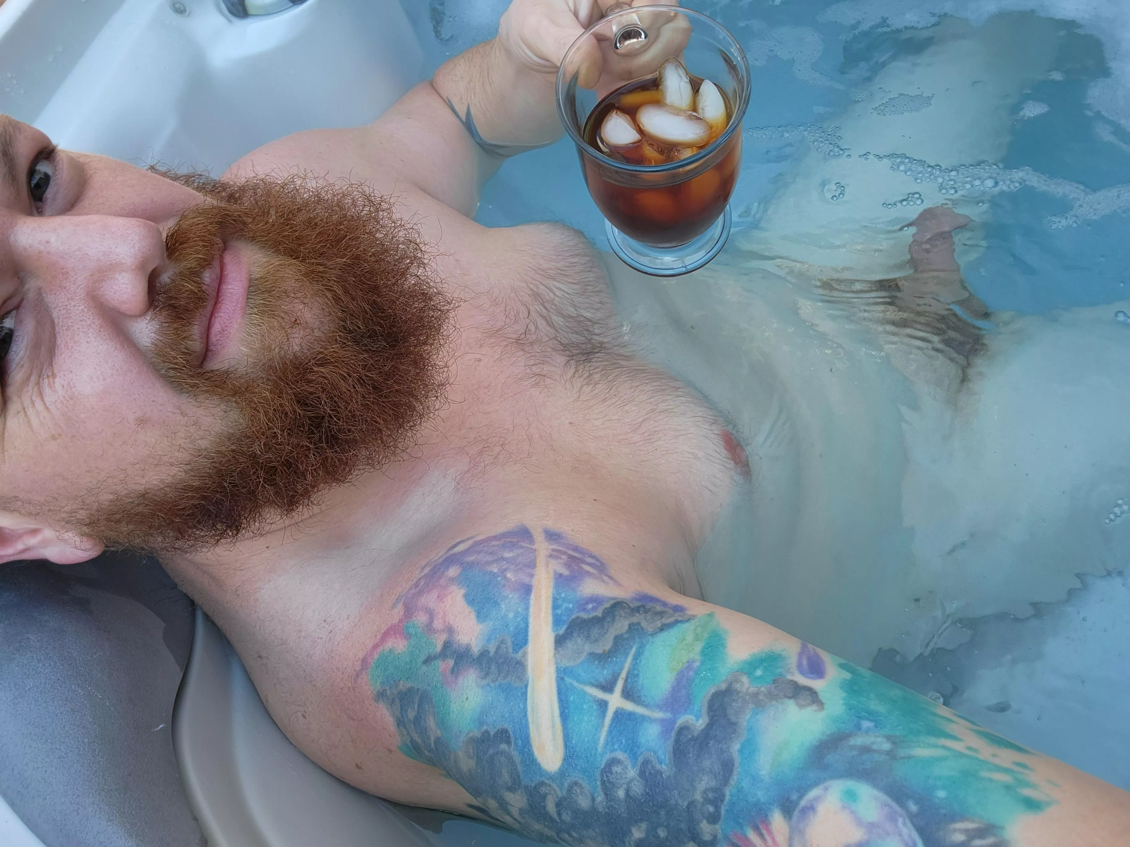 Coffee cock hottub