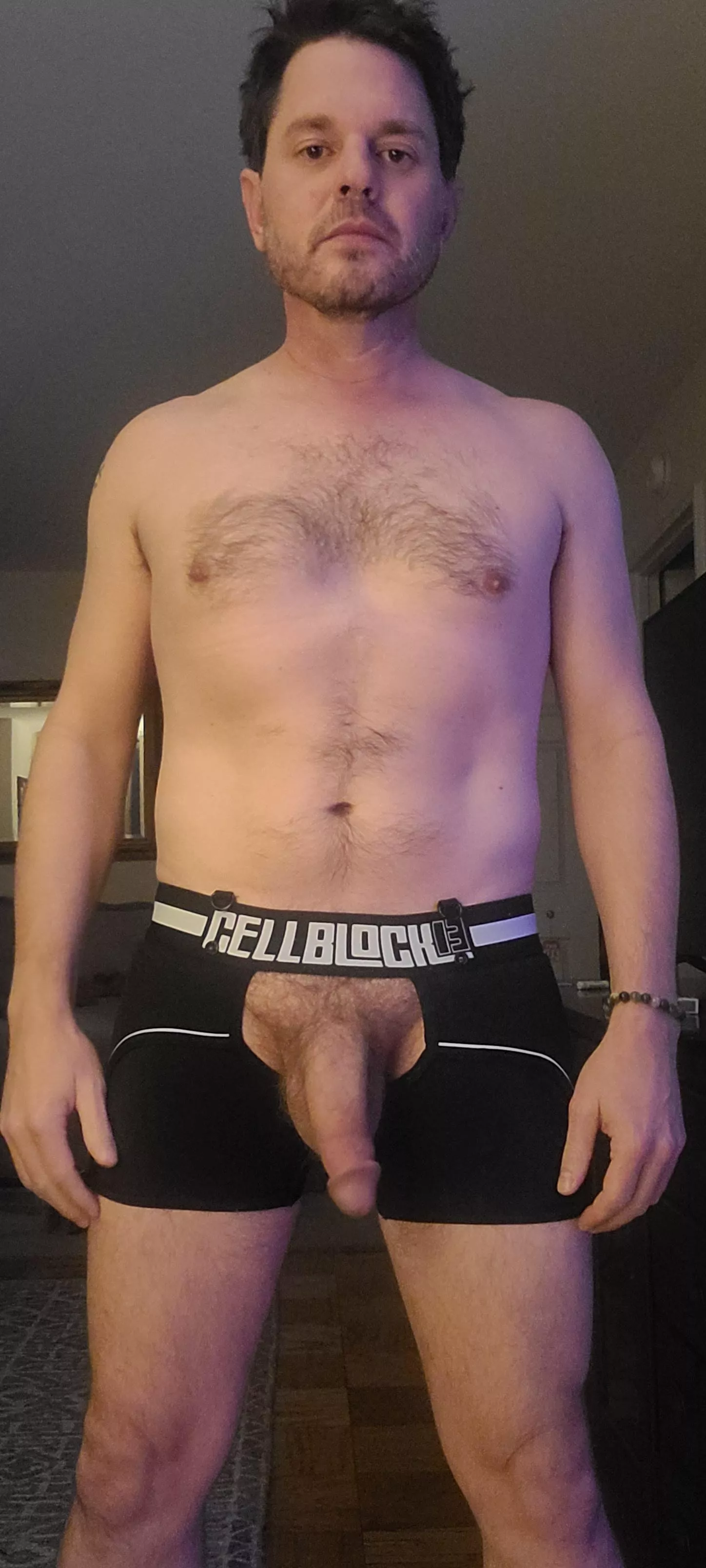 Crotchless boxer briefs