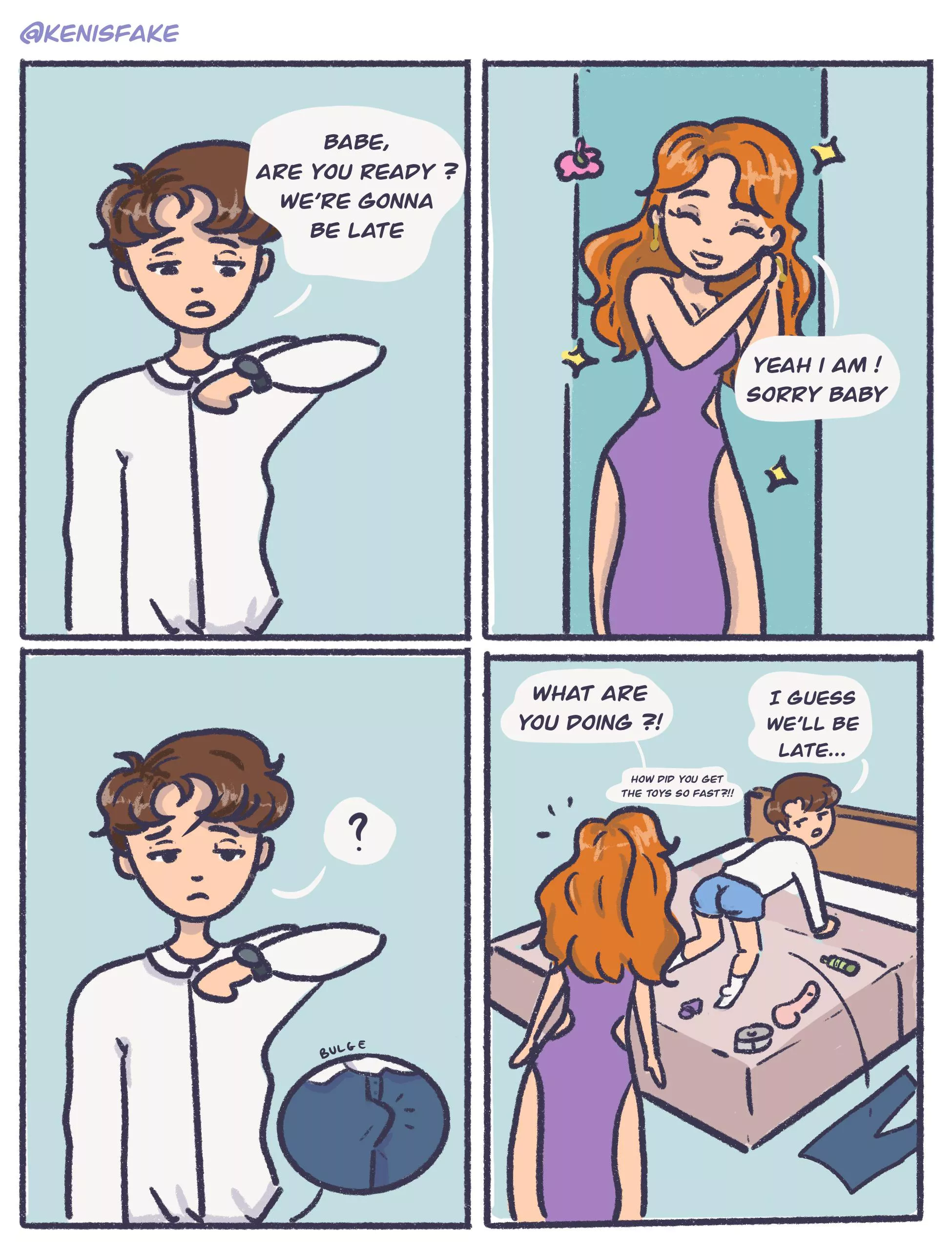 Date nights be like ☆ [OC]