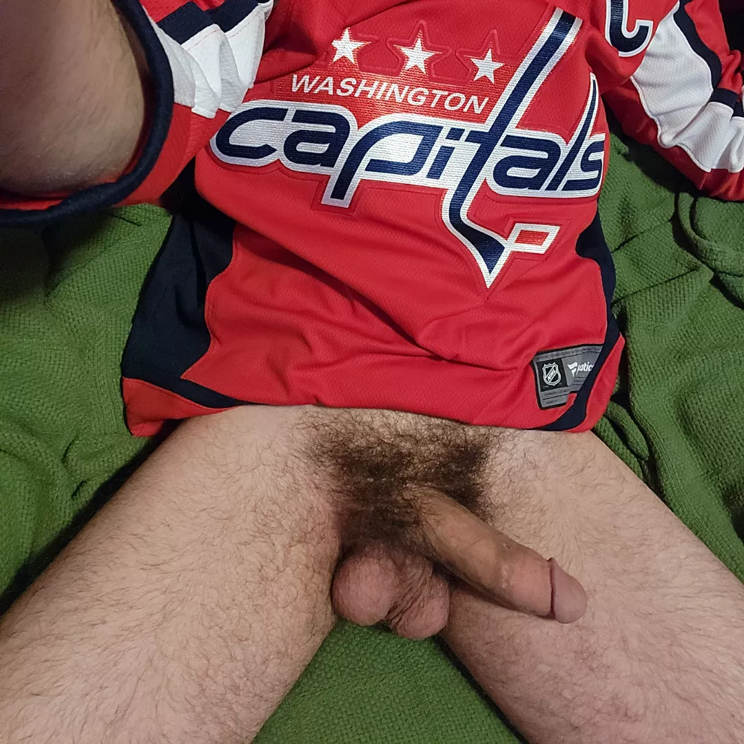 Do you wanna watch hockey with me? No pants allowed