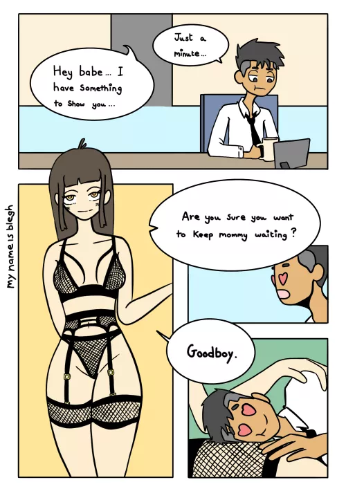 Do you want to keep mommy waiting? [OC]