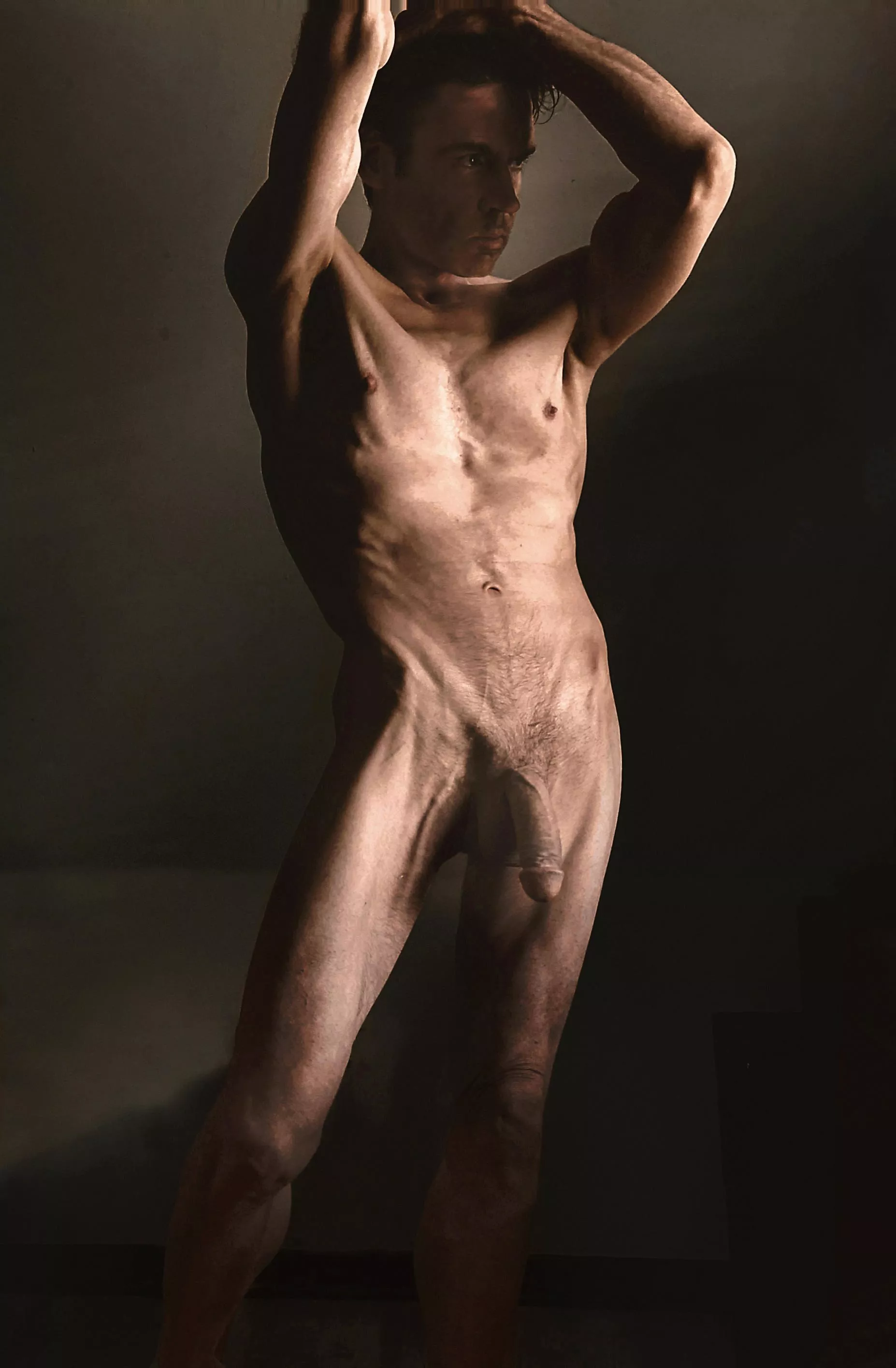 Extremely serious nude