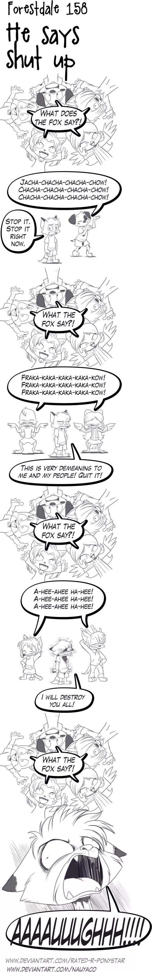 Forestdale 158: He Says Shut Up (By Nauyaco and Talos Lives)