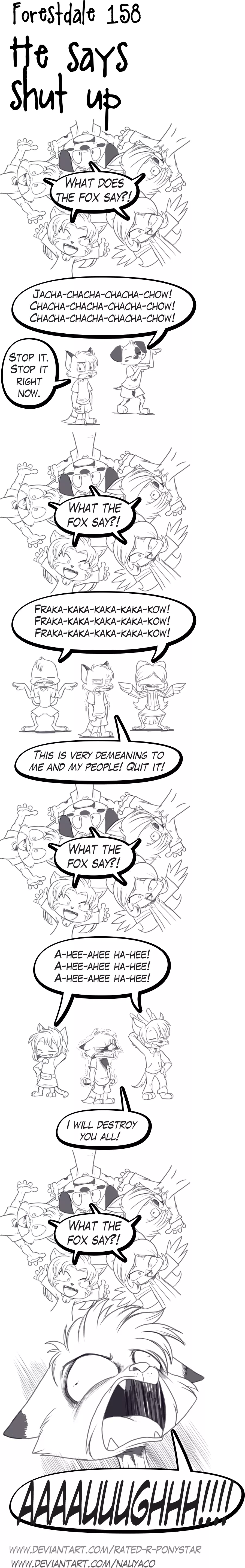 Forestdale 158: He Says Shut Up (By Nauyaco and Talos Lives)