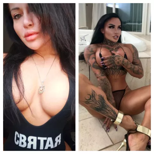 from fragile teen to muscled bimbo queen