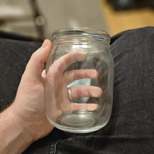 Got a new Jar for my balls 😃