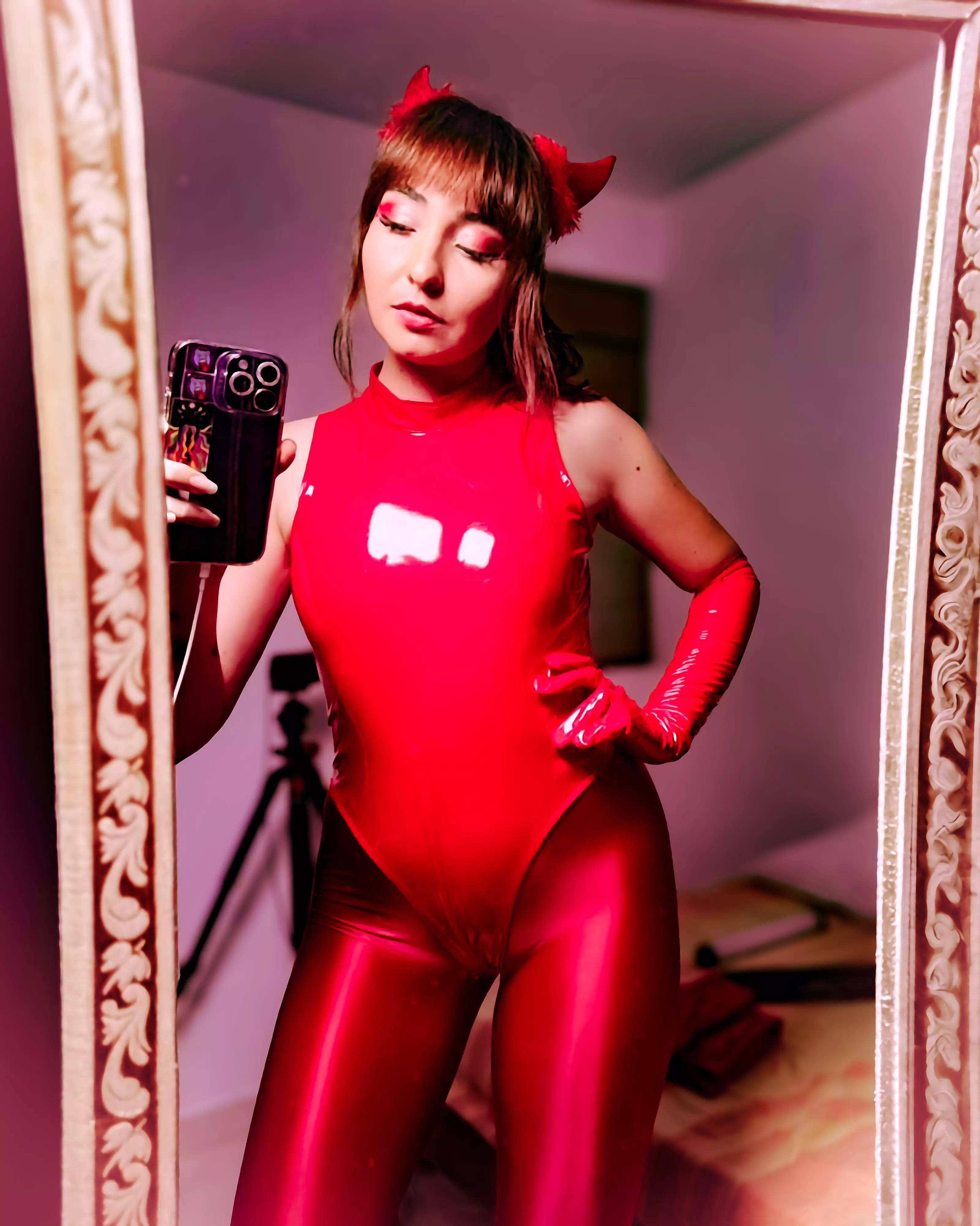 Hellish vibes! You're burning for me