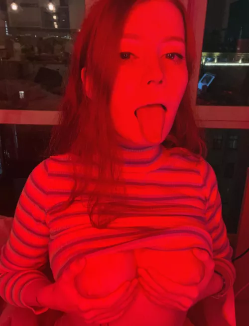 I look like an obedient doll