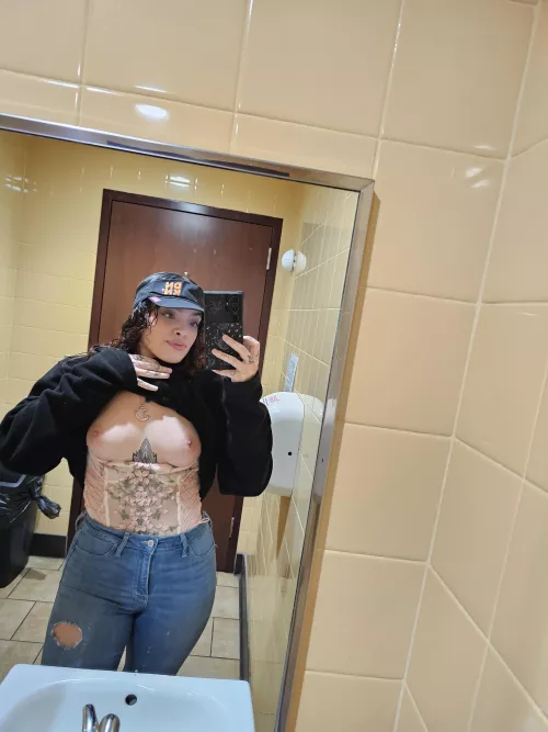 I love hiding this under my work uniform!