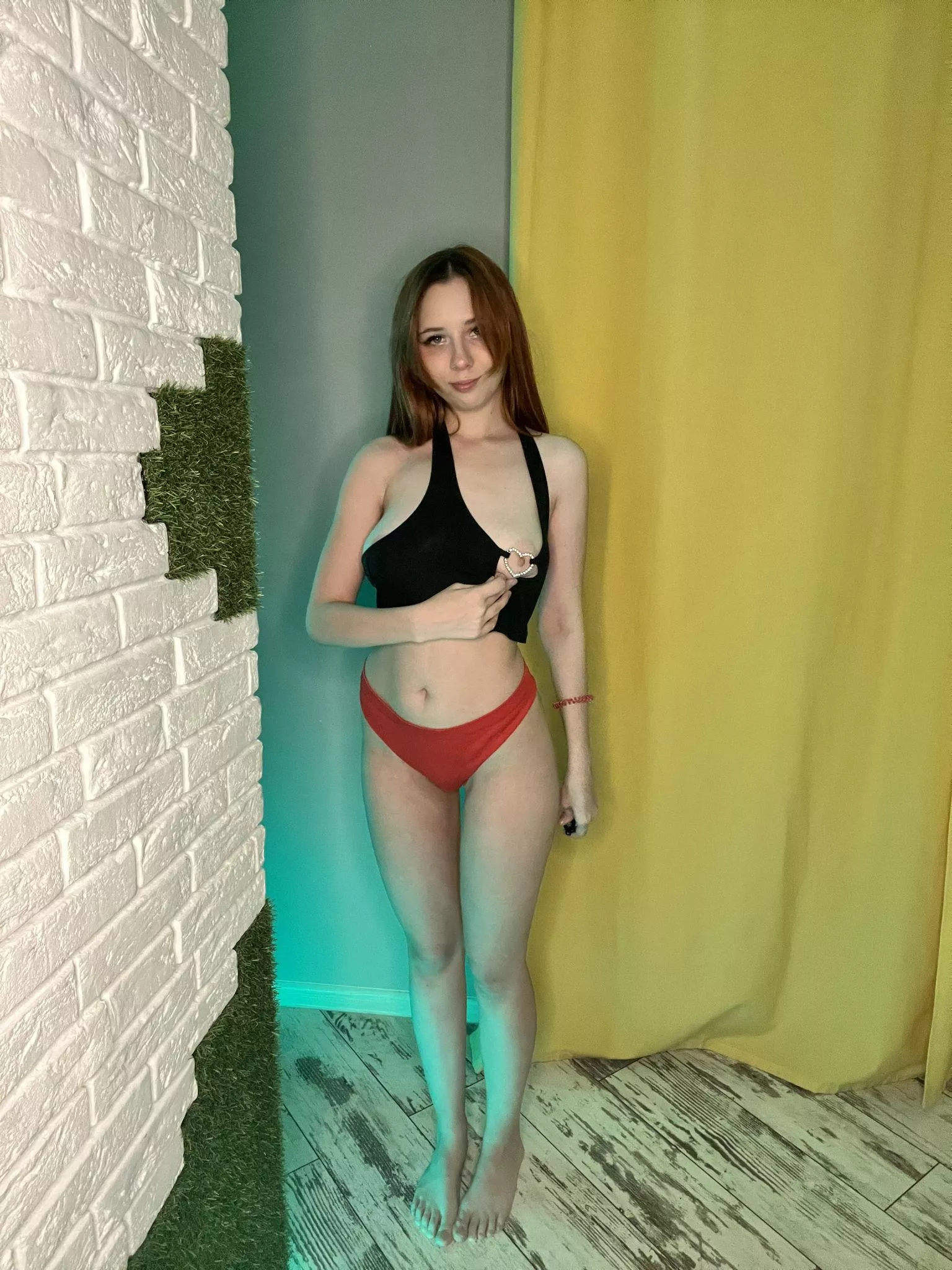 I want you to undress me.