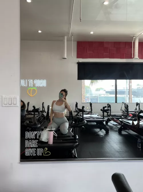 ignore my cameltoe, is my abs workout routine paying off? [F]