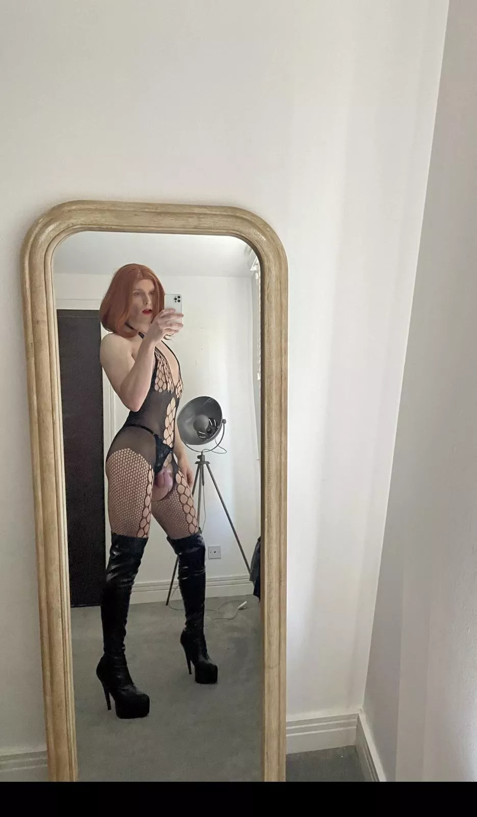 Looking pretty fierce for a sissy wearing a cage 🤦🏼‍♀️