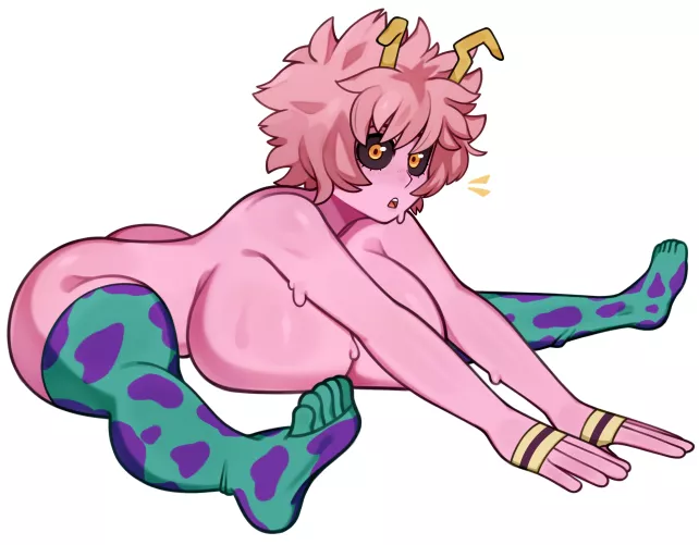 Mina training stretching (MelonWuff)
