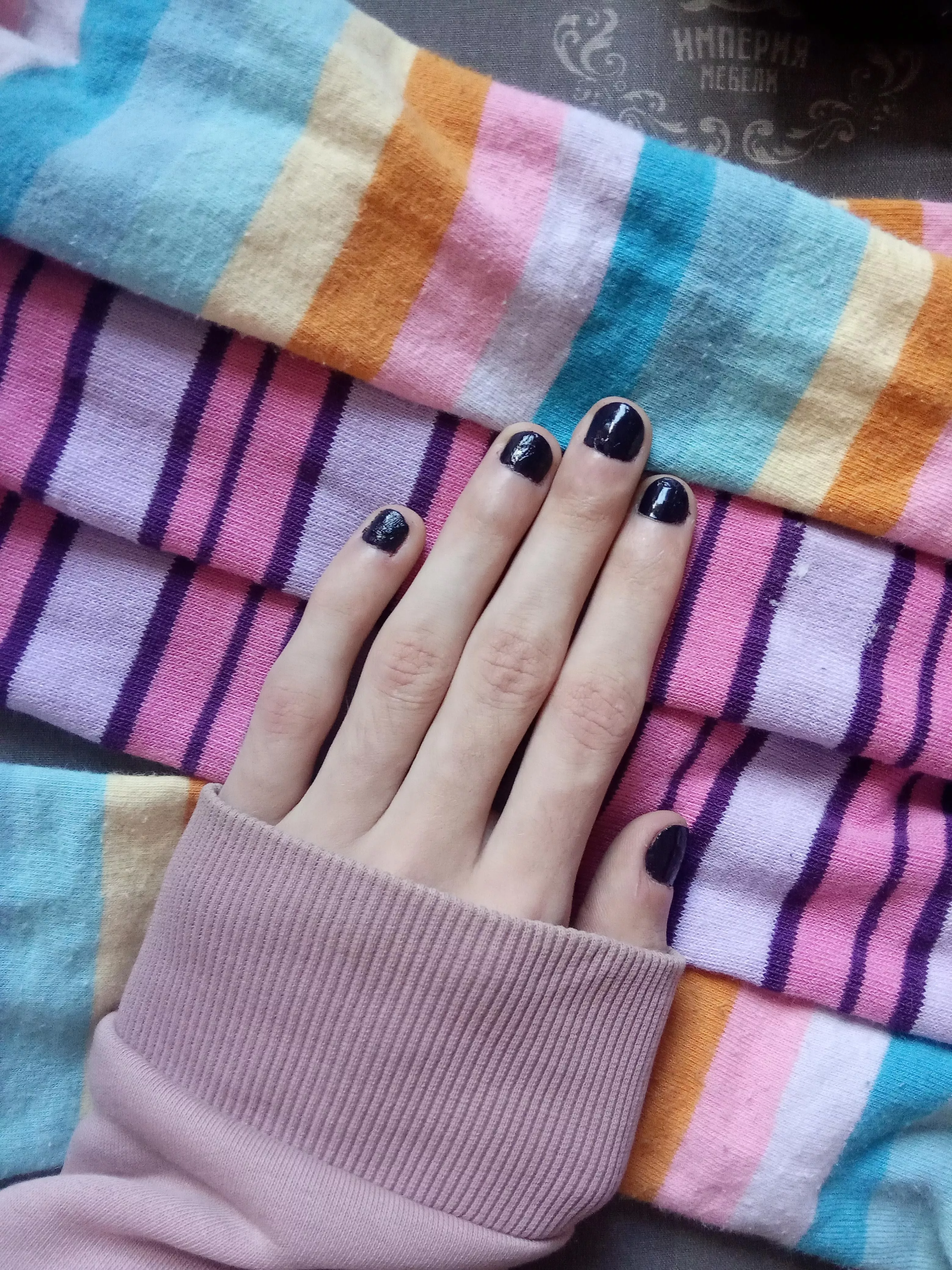 Painted my nails for the first time 💅