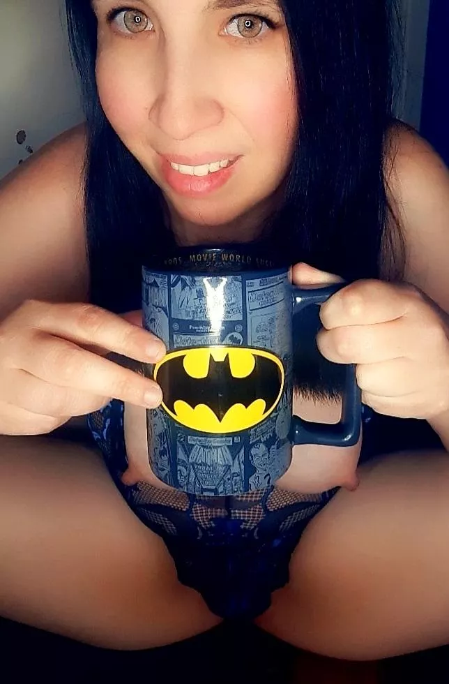 Smiling because my coffee is so good today. Or maybe it's the thoughts of all the shenanigans I have planned for us 😉