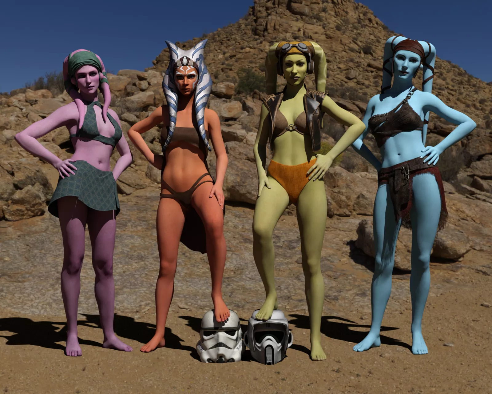 [Star Wars] Ahsoka, Hera, and their fellow rebels go undercover to infiltrate an Imperial outpost (SoleMann)