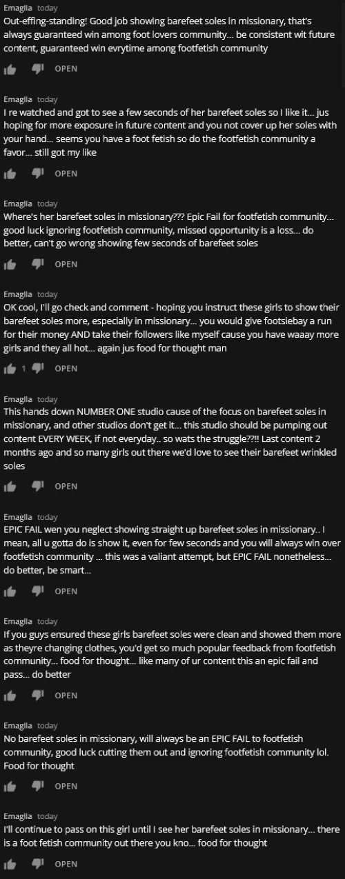 this guy is a pillar of the footlover community