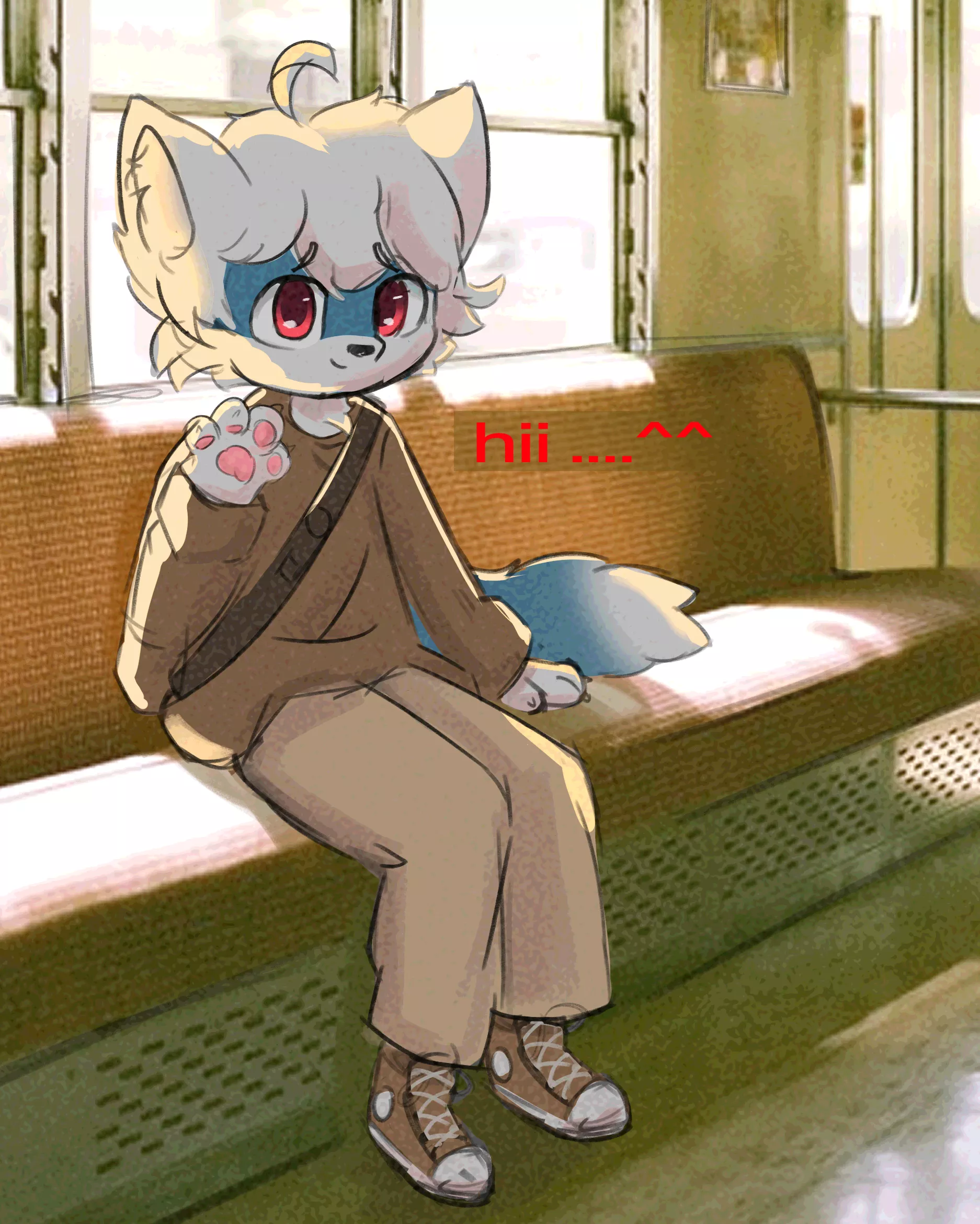 unexpected meeting / by @hyn1x on twitter