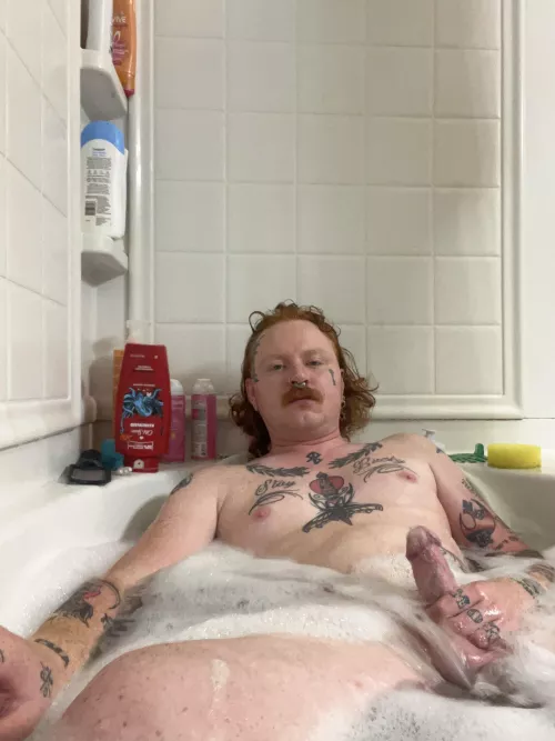 Who’s down to help me out in the bath?