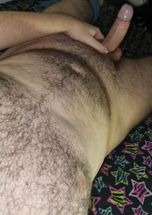 Would you join a hairy guy in bed?