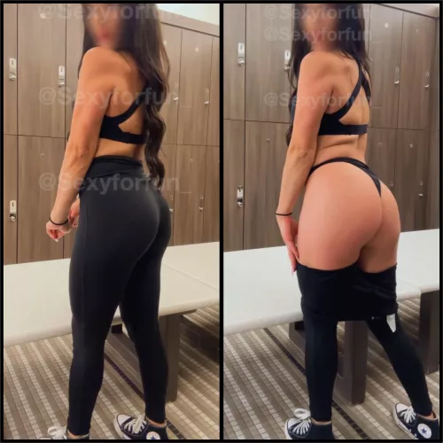 Can I be your gym Slut please..